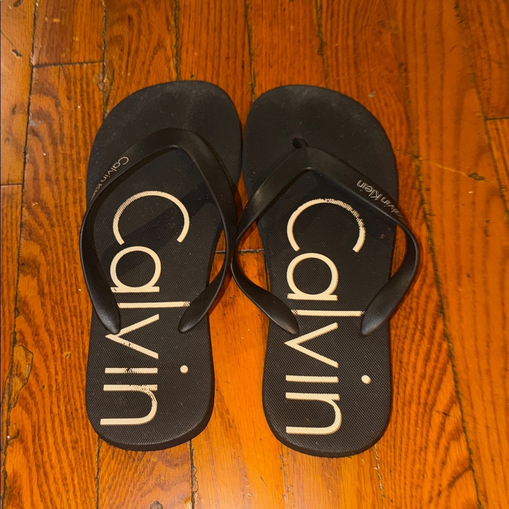 Calvin Klein Black Sandals